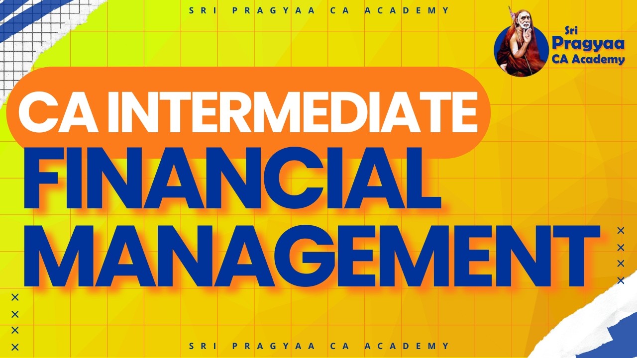 CA INTER FINANCIAL MANAGEMENT SEP26/JAN27 - YouTube