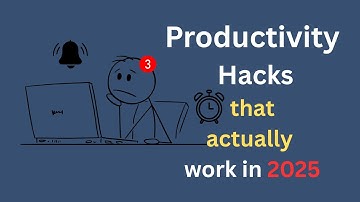 Productivity Hacks That Actually Work in 2025