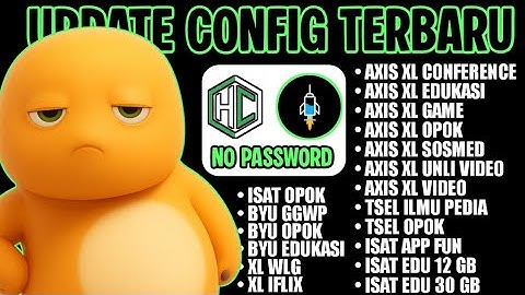 UPDATE CONFIG HTTP CUSTOM & HTTP INJECTOR TERBARU | ALL KARTU | NO PASSWORD | TERBARU DAN TERBUKTI 