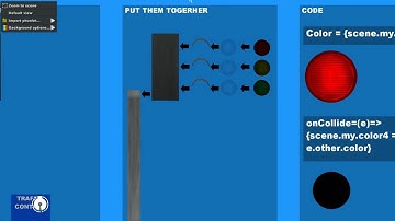 Traffic lamp in Algodoo and how to make it (phun friendly)