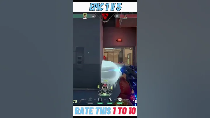 Chamber 1V5 | #shorts #valorant #viral