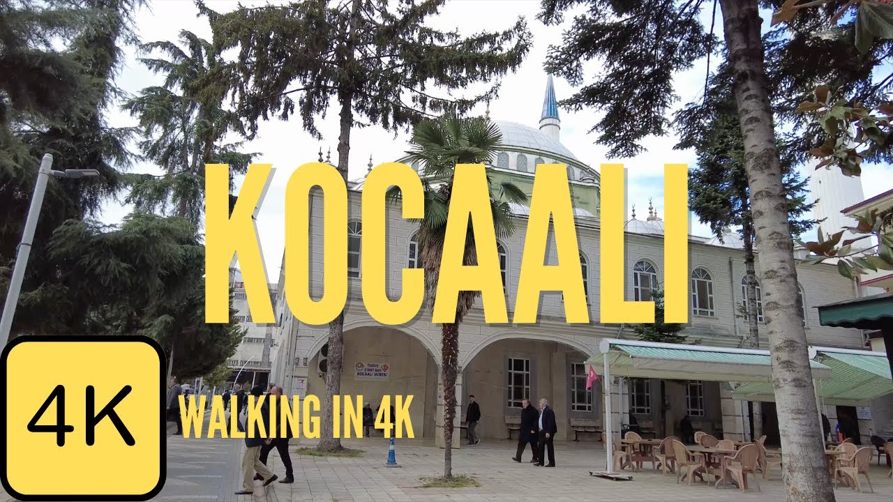 Walk in Kocaali, Sakarya, Turkey, 4k Resolution, Small Town Walking Tour