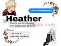 Heather|Bakugou x y/n