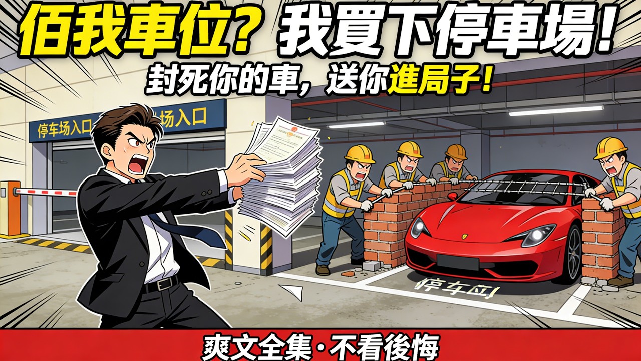 [MULTISUB]無恥男子佔我車位還敢叫囂？我反手買下「整個停車場」將他的車永久封死！禽獸姐弟跪求原諒：不道歉就坐牢3年！ | Parking Revenge | 一口氣看完 | 都市爽文
