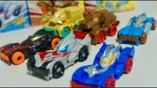 【ウルトラビークル】ウルトラマン 新製品 アタック変形 ウルトラビークル 全6種類 レビュー ultraman Transformed into a car