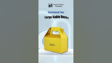 Custom Gable Boxes | Order Your Design Now | Custom Product Packaging