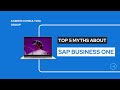 Top 5 Myths about SAP Business One
