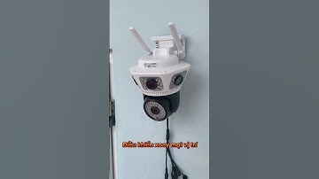 Camera ngoài trời 4 mắt lắp dễ như thế này mà trước giờ không biết #camerawifi #yoosee