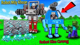 SLENDERMAN CHẾ TẠO THÀNH CÔNG ROBOT KIM CƯƠNG 6 NÒNG VÀ ROBOT MÁY KHOAN SIÊU CẤP