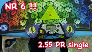 Official Pyraminx 2.55 PR single NR 6 !! | Suankularb Open 2024