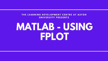 MATLAB - Using Fplot
