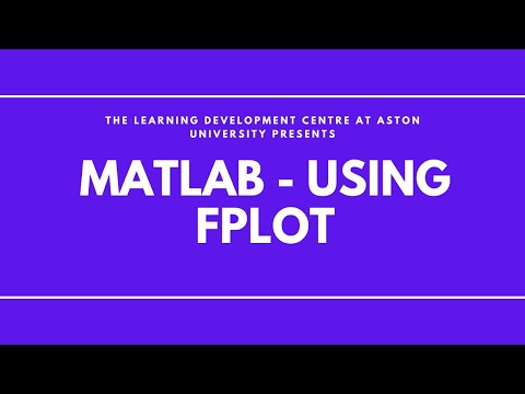 MATLAB - Using Fplot