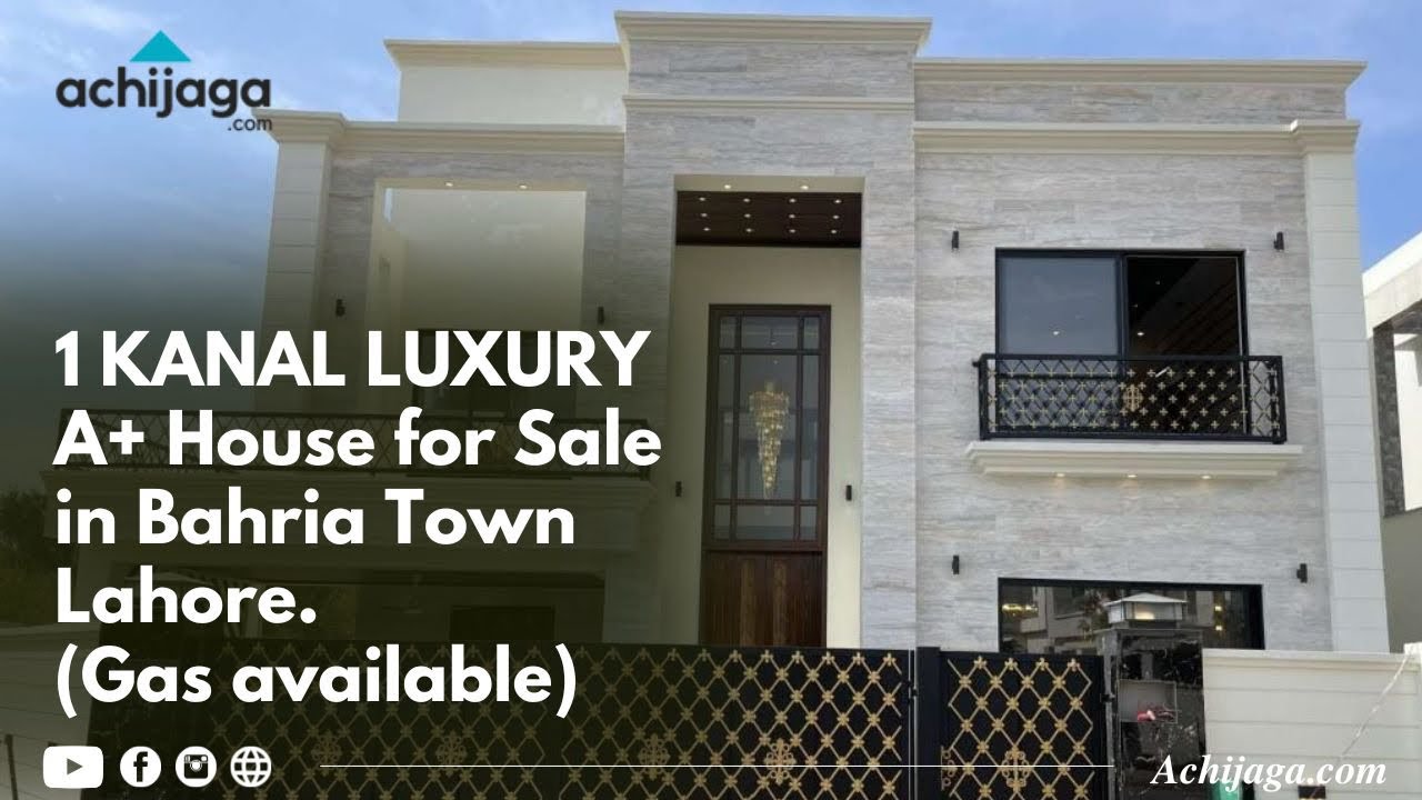 1 Kanal New House for sale in lahore house for sale in lahore low