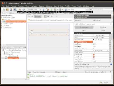 008 - Java Swing - Barra de Deslizamiento