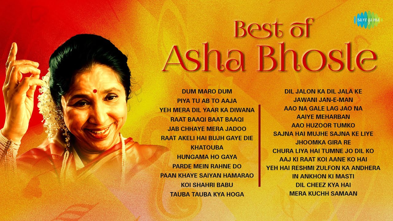 Top Songs of Asha Bhosle  Chura Liya Hai Tumne Jo Dil Ko  In Ankhon Ki Masti  Jhoomka Gira Re