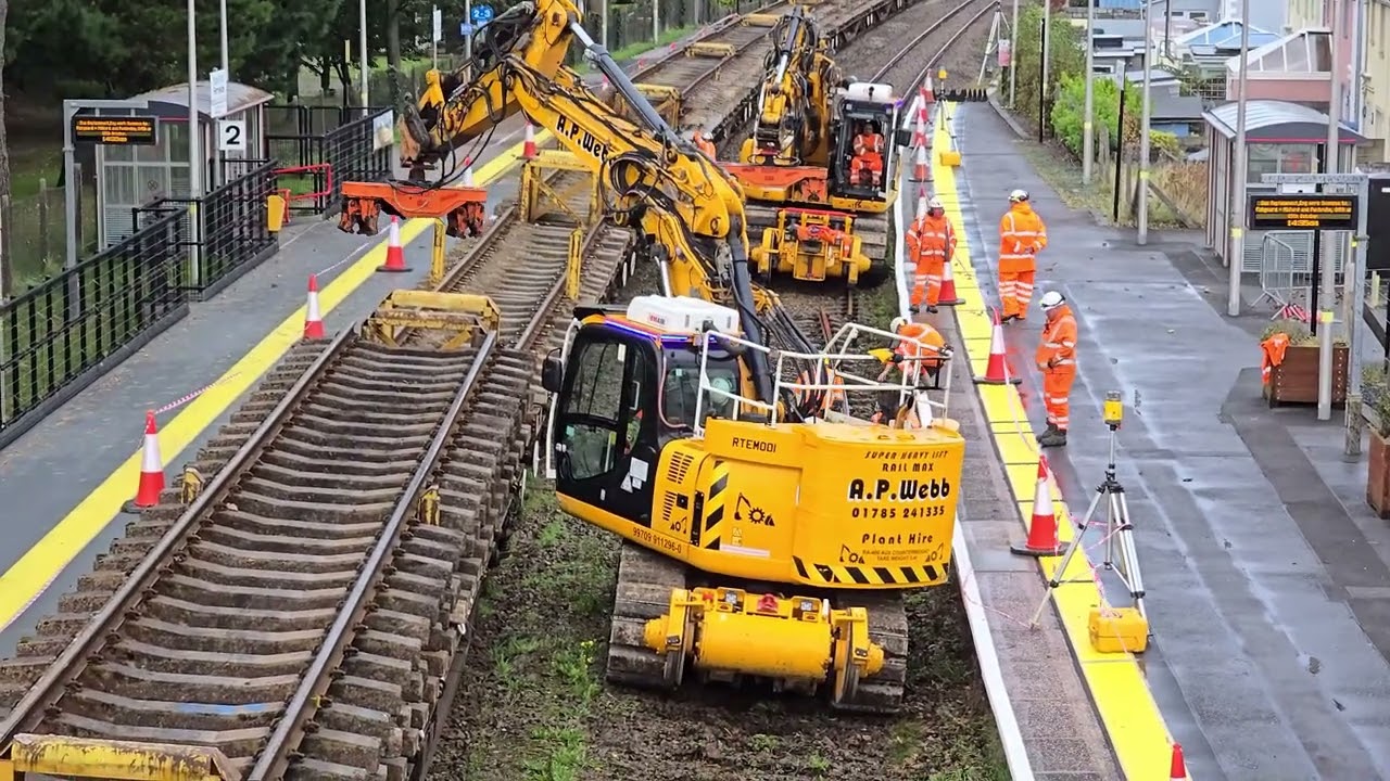 Major Engineering work at Ferryside 4 10 25