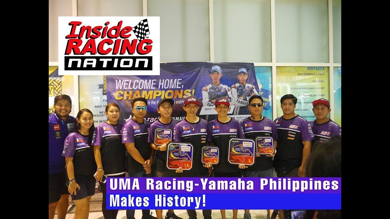 Uma Racers UMA Racing-Yamaha Philippines Dominates ARRC UB150 Rd. 1 - YouTube