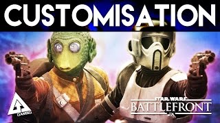Star Wars Battlefront All Customisation Options & Emotes
