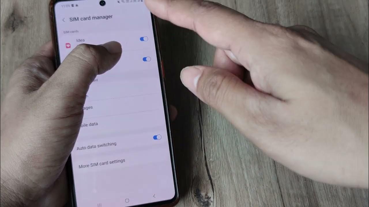 how to turn on auto data switching in dual sim in samsung switch to