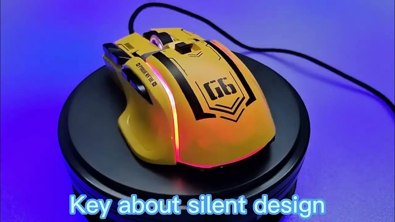 Hxsj g6 ergonomic macro programming wired game usb mouse for pc