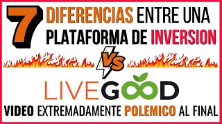 LiveGood VS. Plataformas de Inversion, Como ganar dinero por Internet de Forma Legal.