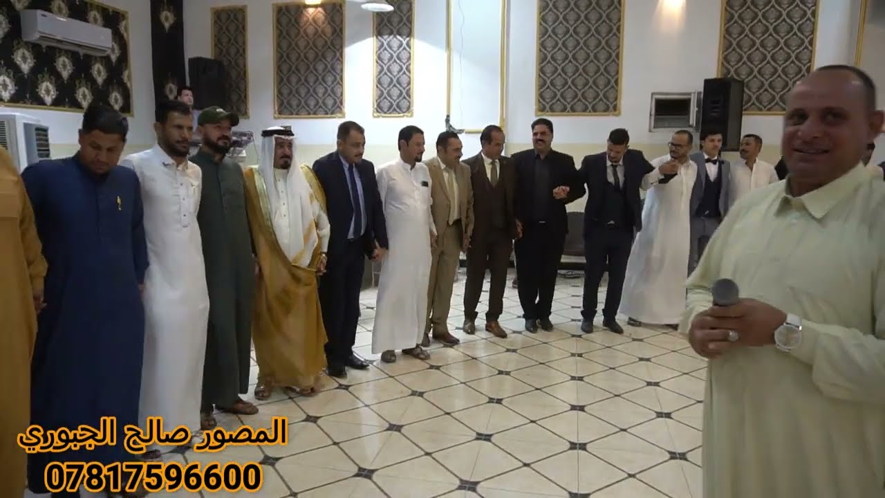 دبكات جوبي زواج سعد العياش/ الفنان احمد الياس/ عزف صباح الغالي/المصور صالح الجبوري