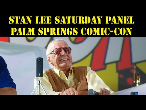 Stan Lee Panel Upclose - Palm Springs Comic Con 8-27-16