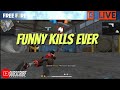 FUNNIEST KILLS EVER in Free Fire! Must-Watch Moments! 🔥 #freefire #funny