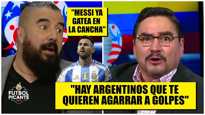 MESSI TIENE QUE RETIRARSE. Argentina JUGÓ MEJOR vs Colombia cuando él salió | Futbol Picante