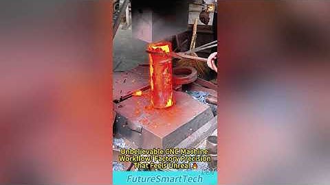 Unbelievable CNC Machine Workflow! Factory Precision That Feels Unreal 🔥 #Technology #Machines