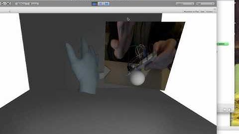 Arduino & unity test - prototype for digital glove