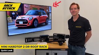 2014-2022+ MINI Hardtop 2-dr Hatchback with Flush Side Rails - Thule's Best Roof Rack Crossbars