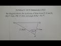 2023 GCE Trigonometry: Cosine Rule Tips π