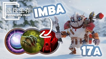Clockwerk Round 100 With IMBA Skills Combo - Dota 2 Custom Hero Chaos