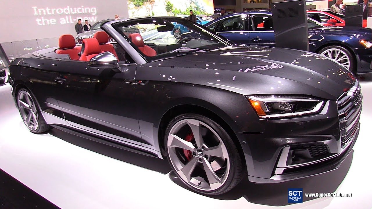 2019 Audi S5 Cabriolet Exterior And Interior Walkaround 2019 New York Auto Show