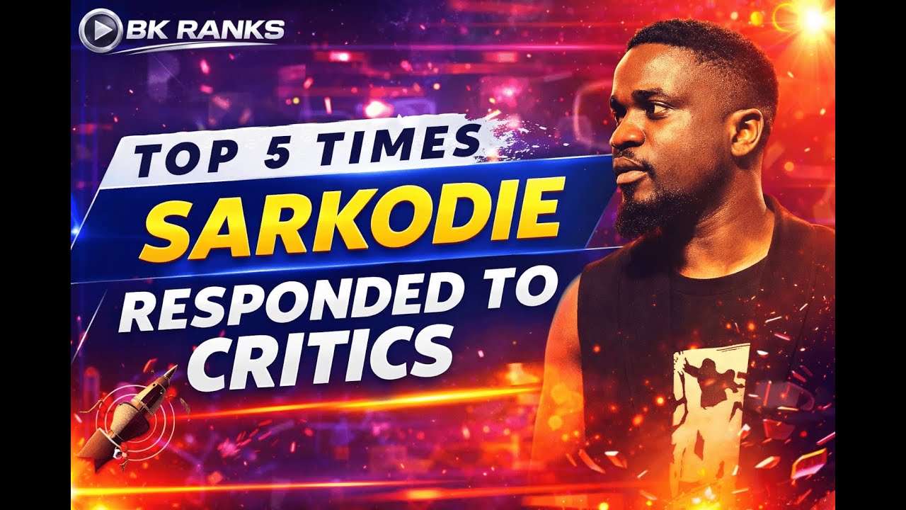 Top 5 Times Sarkodie Directly Responded to Critics and Controversies