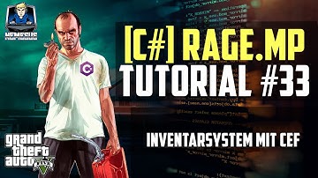 RageMP Scripting Tutorial #33 - Inventarsystem mit CEF #7 [C#/Javascript] [Deutsch]