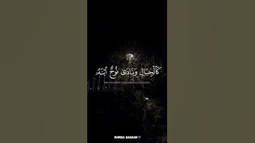 وهي تجري بهم في موج كالجبال | سورة هود (42) |القارئ محمد صديق المنشاوي #quran #قران_كريم #islam isl