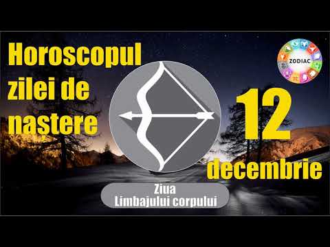 Video: Ce horoscop este ziua de 12 decembrie?