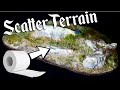 CHEAP, Easy Scatter Terrain! | Home Made modelling plaster for tabletop terrain!