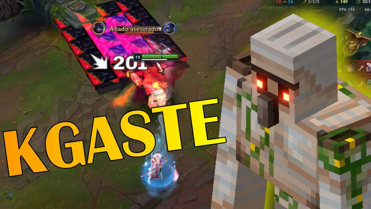 Mordekaiser Golem de Hierro es otro nivel😎League of Legends YouTube