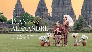 Dian & Alexandre's Akad Nikah | Friday, 23rd October 2026 at 3 PM (GMT 7)