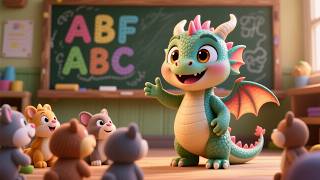Learning ABC with Baby Dragon 🐉 | Fun Alphabet Song for Kids | ABC Rhyme for Toddlers