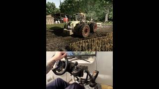 Claas Xerion 3800 Steering Wheel Thrustmaster Farmstick #dkgc #fs25 #farming #claas #agriculture