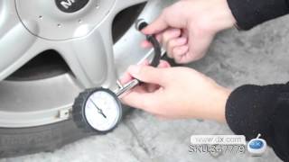 Dx : Vehicle 0~100 PSI Tire Air Pressure Gauge Meter Tester