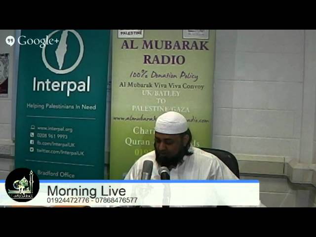 Al Mubarak Radio | Morning Live  | 08/12/2014 class=