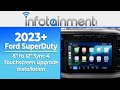 Upgrade Your 2023 Ford SuperDuty with a 8-12β Sync 4 Touchscreen | Easy Installation Guide π