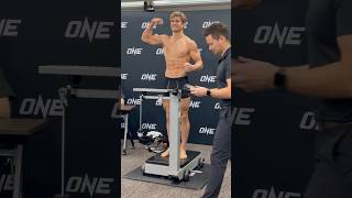 Sage Northcutt makes weight for ONE 165 💪 #onechampionship