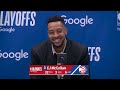 Hawks vs. Knicks Game 2 Postgame Press Conference: CJ McCollum