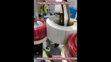 Transformer taping machine